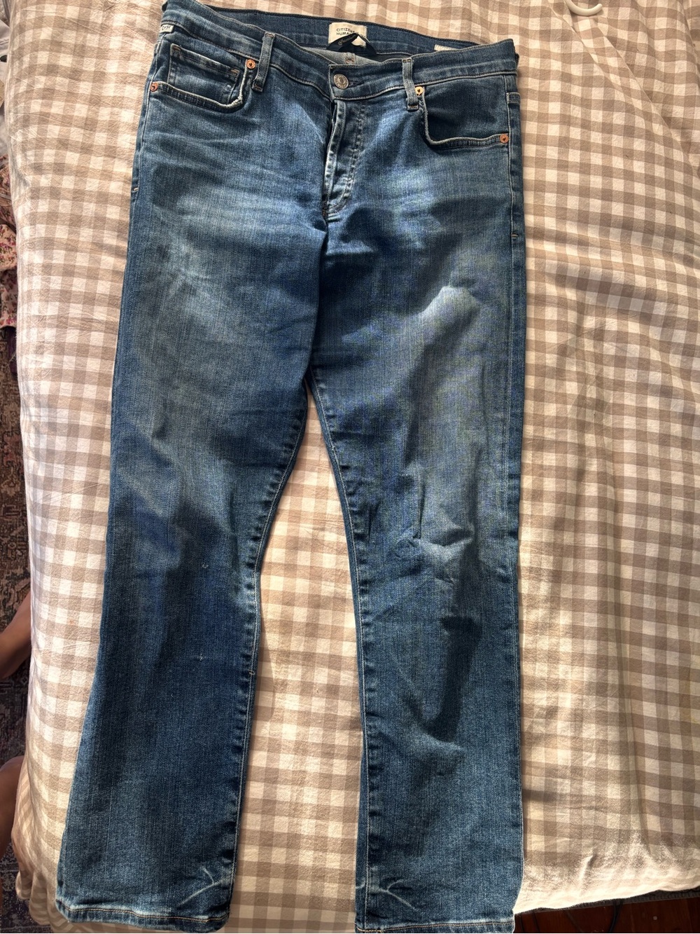 Citizens Of Humanity | Emerson straight leg, button front jean (medium wash)